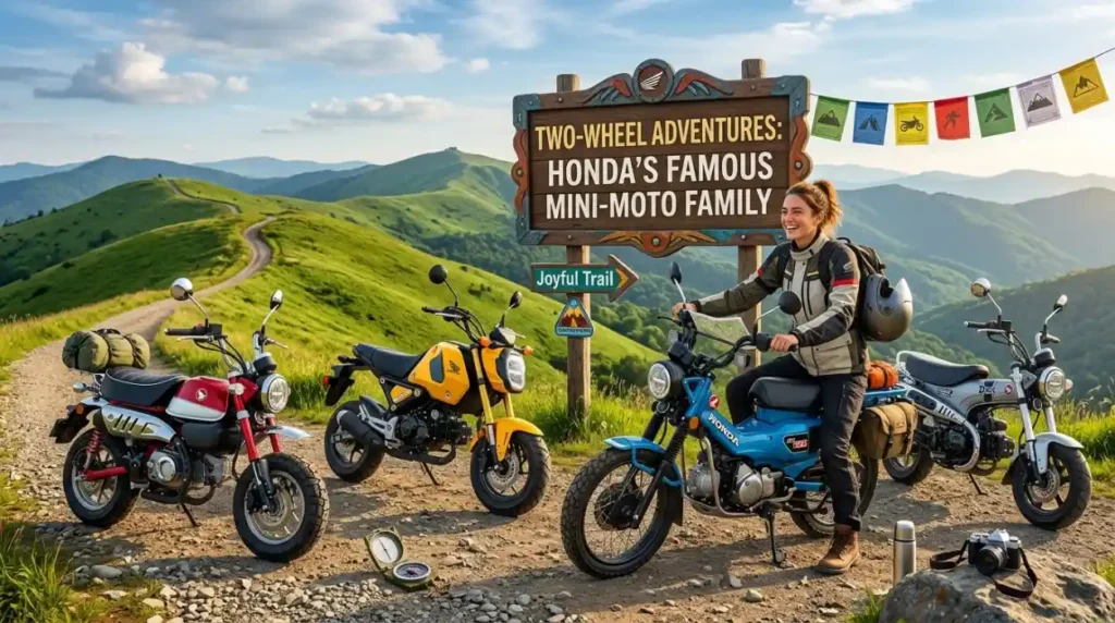 Two-Wheel Adventures: Honda's Famous Mini-Moto Family