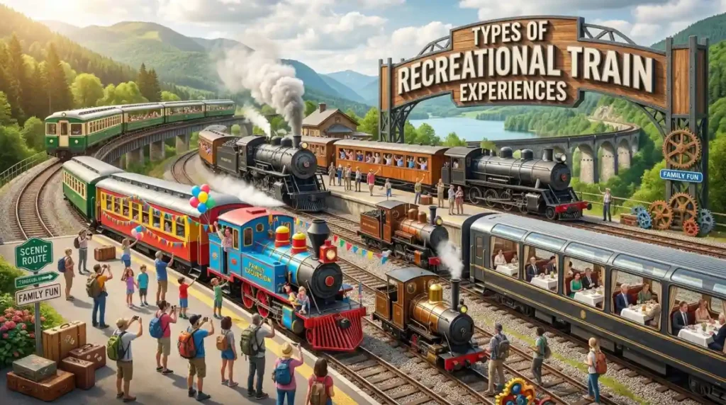 Types of Recreational Train Experiences