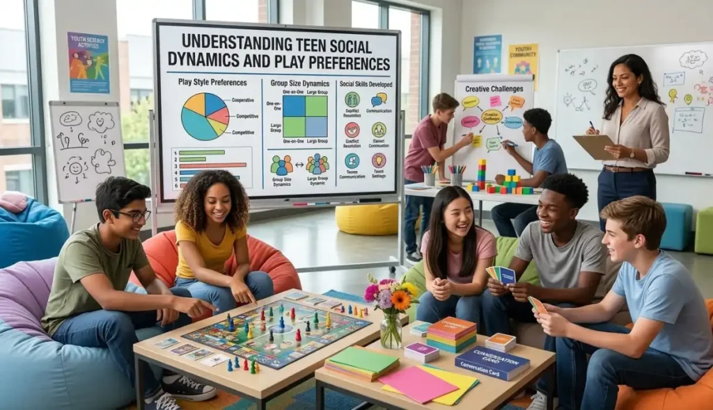 Understanding Teen Social Dynamics and Play Preferences