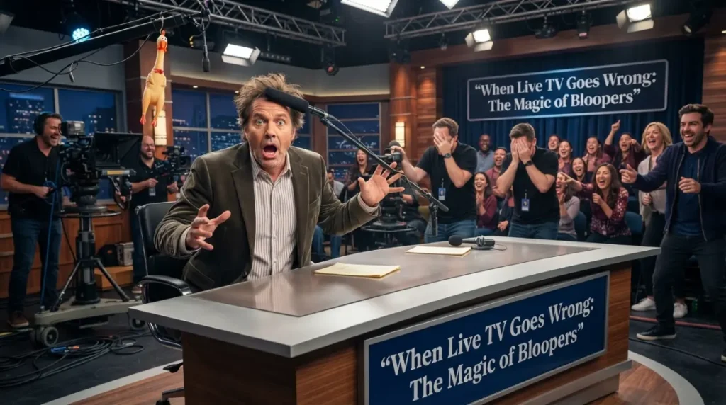 When Live TV Goes Wrong: The Magic of Bloopers