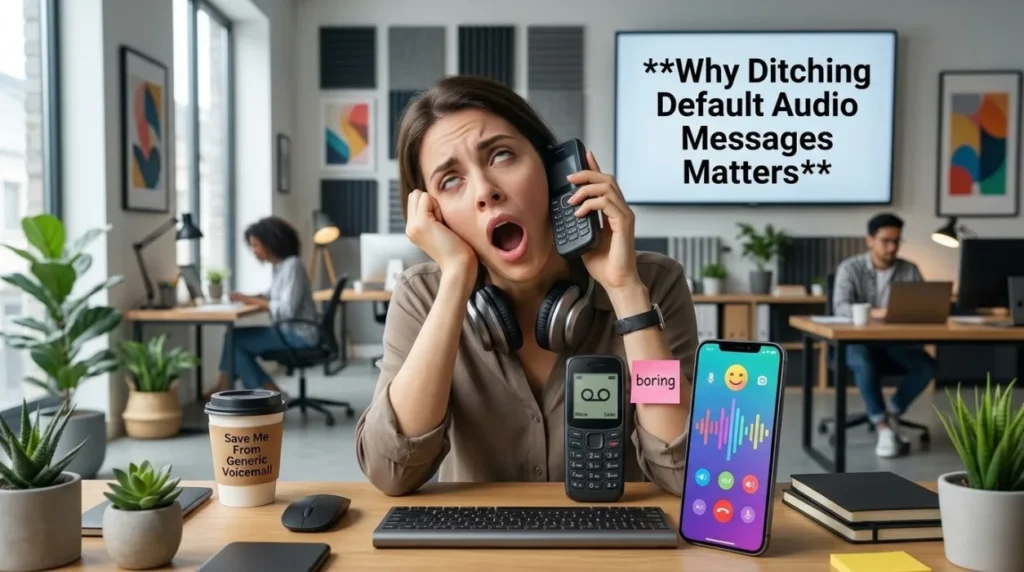 Why Ditching Default Audio Messages Matters