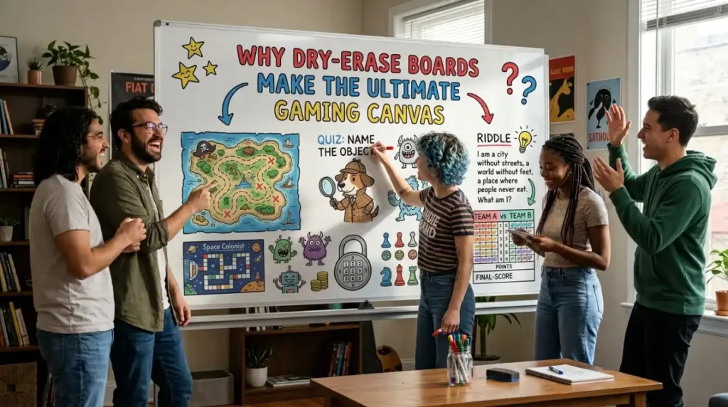 Why Dry-Erase Boards Make the Ultimate Gaming Canvas