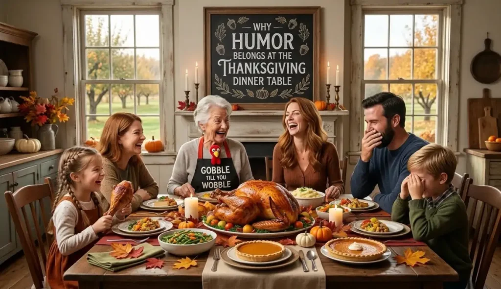 Why Humor Belongs at the Thanksgiving Dinner Table