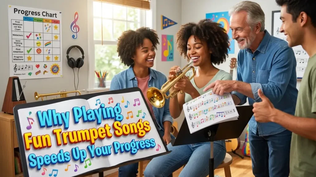 Why Playing Fun Trumpet Songs Speeds Up Your Progress