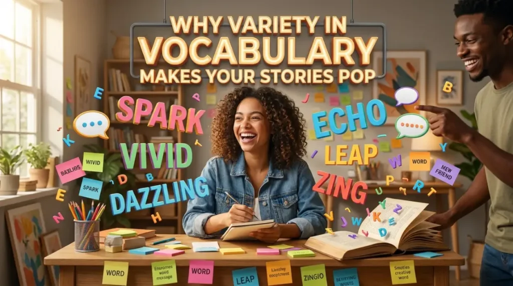 Why Variety in Vocabulary Makes Your Stories Pop