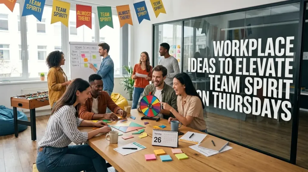 Workplace Ideas to Elevate Team Spirit on Thursdays