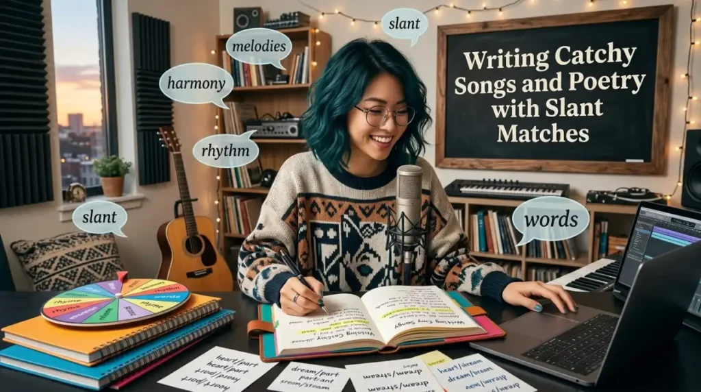 Writing Catchy Songs and Poetry with Slant Matches