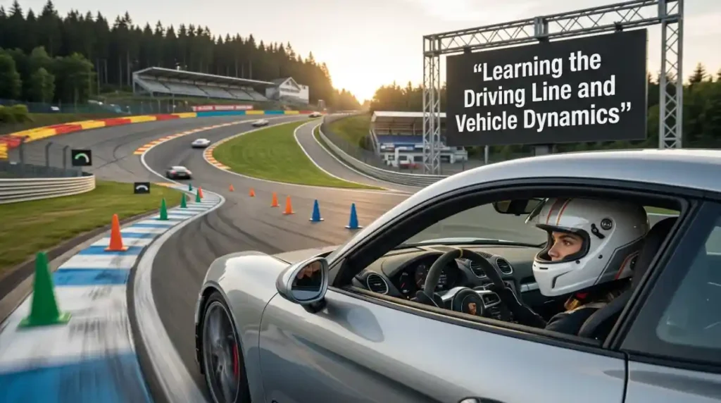 Learning the Driving Line and Vehicle Dynamics